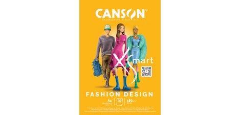 Bloc de dessin XS'MART FASHION DESIGN, A4