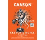 Bloc de dessin XS'MART SKETCH & NOTES, A4
