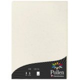 Blumenpollen-Kollektion Natura 210 x 297 mm 120 g/m2 Naturweiß - Packung mit 50 Stück.