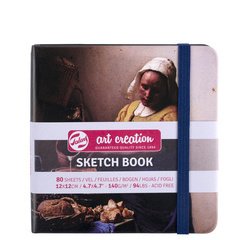 ROYAL TALENS Art Creation Carnet de croquis, 120 x 120 mm