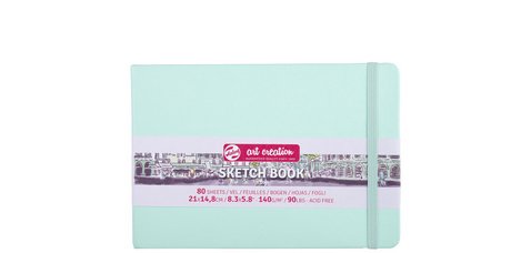 Talens Art Creation schetsboek, frisse munt, ft 21 x 15 cm