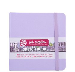 ROYAL TALENS Art Creation Carnet de croquis, 120 x 120 mm