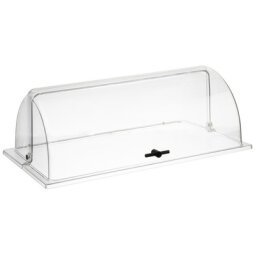 Cloche basculante GN 1/1, rectangulaire, transparent