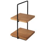 Etagère PERFECTO SMALL, 2 étages, chêne, hauteur: 405 mm