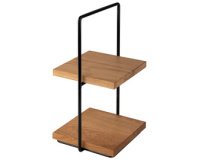 Etagère PERFECTO SMALL, 2 étages, chêne, hauteur: 405 mm