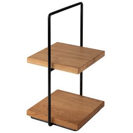 Etagère PERFECTO SMALL, 2 étages, chêne, hauteur: 405 mm
