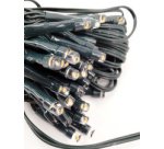 Jamasia Guirlande lumineuse LED, 400 ampoules, IP 44, vert