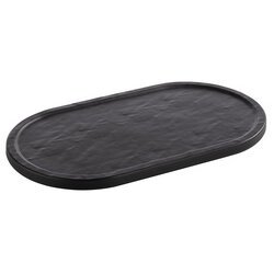 Plateau SLATE, (L)280 x (P)155 x (H)10 mm, noir