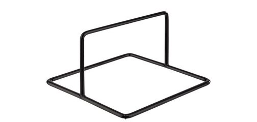 Support pour buffet SQUARE, 120 x 120 x 70 mm, noir