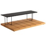Support pour buffet SQUARE, 120 x 120 x 70 mm, noir