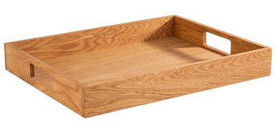 Serviertablett, (L)450 x (B)350 x (H)60 mm, Eiche