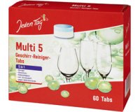Pastille de lave-vaisselle Multi 5, 60 tablettes