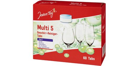 Pastille de lave-vaisselle Multi 5, 60 tablettes