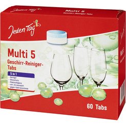 Pastille de lave-vaisselle Multi 5, 60 tablettes
