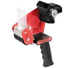 Dévidoir de ruban adhésif d'emballage, noir/rouge