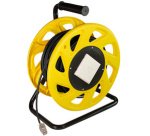 LogiLink Enrouleur de câble réseau, cat. 7, S/FTP, TPE, 60 m