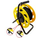 LogiLink Enrouleur de câble réseau, cat. 7, S/FTP, TPE, 60 m