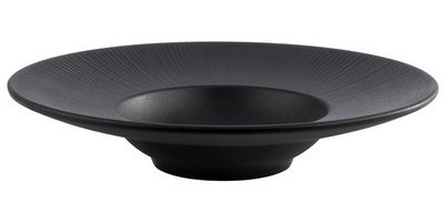 Assiette à pâtes NERO, diamètre: 290 mm, noir
