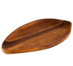 Coupelle de service, (L)165 x (P)90 x (H)20 mm, brun