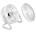Ventilateur de bureau USB, 40 dB, blanc