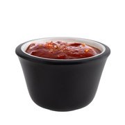 Coupelle à dips, 40 ml, noir/blanc, set de 6