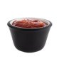 Coupelle à dips, 40 ml, noir/blanc, set de 6