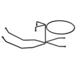 Seau à vin/champagne avec 2 poignées, noir