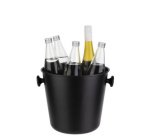 Support pour seau à vin/champagne, hauteur: 730 mm, noir