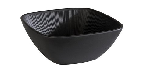Bol NERO, quadratisch, 195 x 195 mm, schwarz