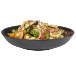 Assiette creuse, diamètre: 225 mm, noir