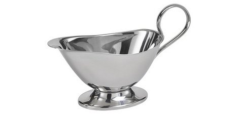 PROFI gravy boat, stainless steel, 0.125 liter