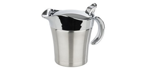 Saucière thermique, acier inoxydable, 0,4 litre