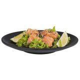 Assiette plate NERO, diamètre: 210 mm, noir