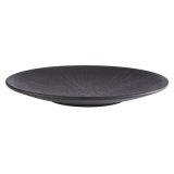 Assiette plate NERO, diamètre: 330 mm, noir