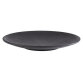 Assiette plate NERO, diamètre: 330 mm, noir