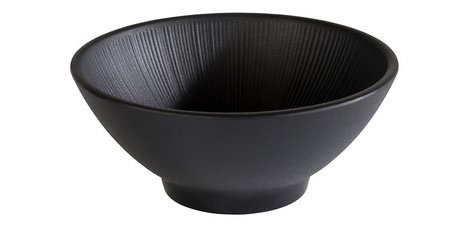 Bol NERO, rond, diamètre: 160 mm, noir