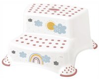 kids Marchepied 'igor Rainbow', deux niveaux, blanc