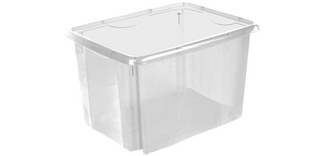 Storage box 'emil', 15 liters, natural - lid not included
