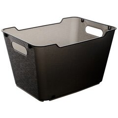 Boîte de rangement 'lotta', 12,0 litres, gris