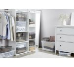 Set de boîtes de rangement 'bea', 3x 18 L, gris