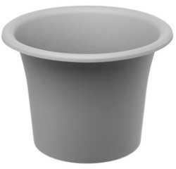 Pot de fleurs BOTANICA, diamètre: 450 mm, gris