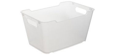 Boîte de rangement 'lotta', 6,0 litres, transparent
