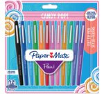 Paper Mate feutre Flair Candypop, blister de 24 pièces en couleurs assorties
