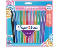 Paper Mate viltstift Flair Candypop, blister met 24 stuks in geassorteerde kleuren