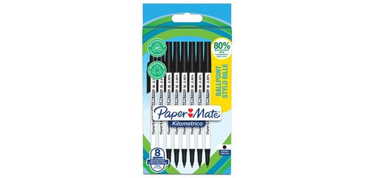 Paper:Mate Stylo à bille Kilometrico, blister de 8