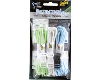 Set paracorde 'GLOW IN THE DARK', couleurs assorties