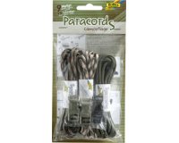 Set paracorde 'CAMOUFLAGE', couleurs assorties