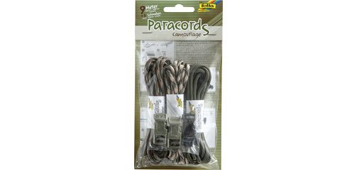 Set paracorde 'CAMOUFLAGE', couleurs assorties