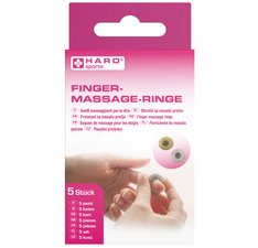 Bague de massage pour les doigts, en acier au carbone
