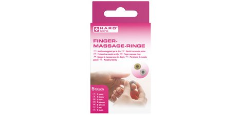 Bague de massage pour les doigts, en acier au carbone